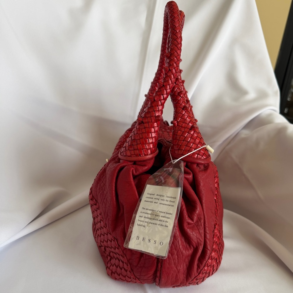 Chic Red Hobo Bag - Picture 7 of 11